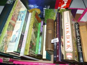 A quantity of cookery and gardening books to include Mrs Beeton's all about Cookery,