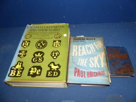 Three books to include "Reach for the Sky" first edition by Paul Brickhill,
