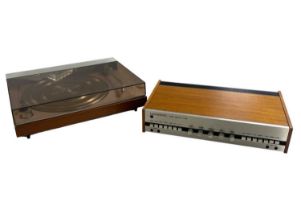 BANG & OLUFSEN BEOGRAM 3000 & TANDBERG AMPLIFIER.