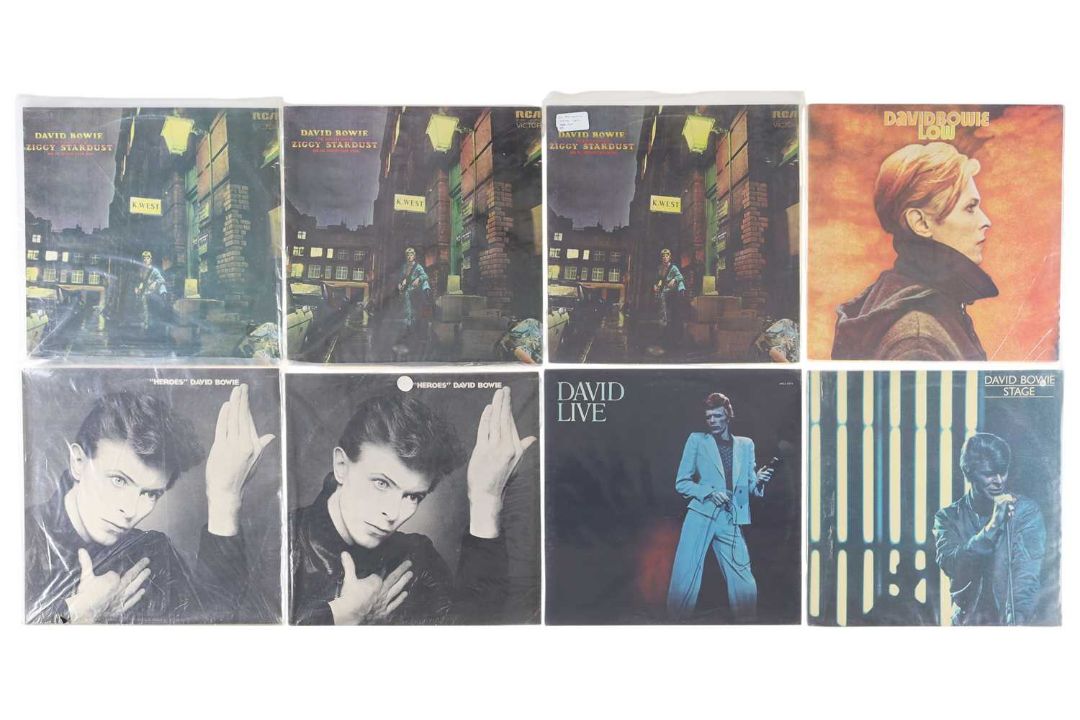 DAVID BOWIE LP PACK INCLUDING TITANIC MUSIC CREDIT ZIGGY STARDUST - Image 1 of 2