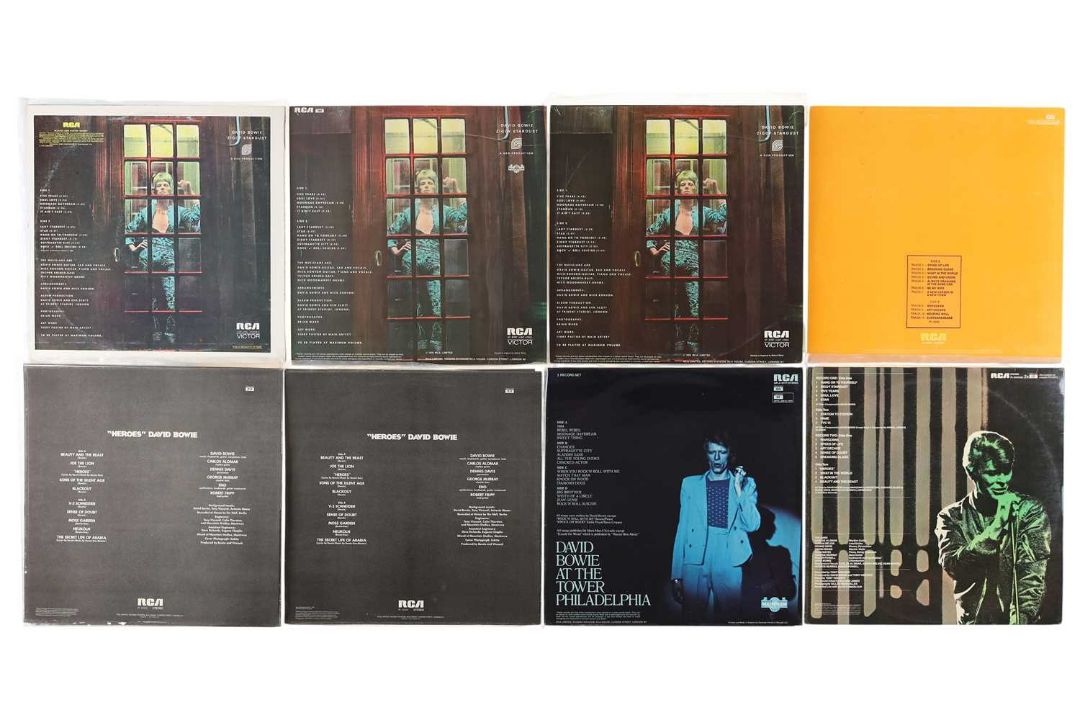 DAVID BOWIE LP PACK INCLUDING TITANIC MUSIC CREDIT ZIGGY STARDUST - Image 2 of 2