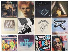 CLASSIC ROCK LP PACK INCLUDING THE FAMOUS JUG BAND, DAVID BOWIE