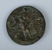 A bronze cast commemorative medal for Sigismondo Pandolfo Malatesta (1417-1468), Lord of Rimini (