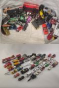 A great lot of DIECAST toy cars to include some wee treasures such as 1980 Star Wars Snowspeeder, Co