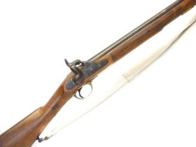 Percussion .650 Constabulary carbine by Deane of London with bayonet, 26.5inch barrel, full stock