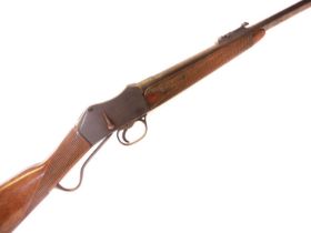 Martini Henry .577/450 sporting rifle, 30inch barrel fitted with ladder rear sight, Birmingham proof
