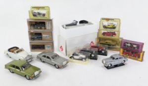 Rolls Royce Diecast Collection including Solido 1:18 Silver Cloud, other solido, Burago, Polistil,