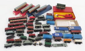 Hornby Dublo Coaches and Wagons Collection including 4620 Breakdown Crane, etc.