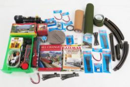 OO Gauge Accessories and other Railway related items including Hornby Skaledale Girder Bridge, Track
