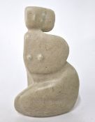 Peter Wright (1919-2003) a ceramic sculpture of an abstract female nude, height approx 13.5cm.