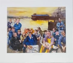 Robert Lenkiewicz (1941-2002), a large collection of limited edition prints, 'The Barbican