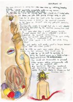 Robert Lenkiewicz (1941-2002), facsimile of the Mary Notebook, dated 23rd March 1978, framed and