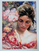 Jose Royo (Spanish 1941-), artist book 'Royo - 50 Years a Master, Mediterraneo Series', Halcyon