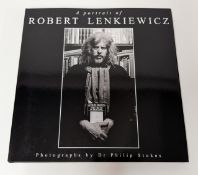 Robert Lenkiewicz (1941-2002) artist book, 'A Portrait of Robert Lenkiewicz' photographs by Dr