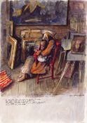 Robert Lenkiewicz (1941-2002), facsimile of the Mary Notebook, dated 29th November 1978, framed