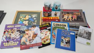 Beryl Cook O.B.E. (British, 1926-2008), a collection of Beryl Cook memorabilia, to include books,