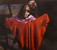 Robert Lenkiewicz (1941-2002) limited edition artist proof print, 'The Painter with Karen - St