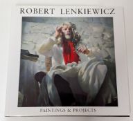 Robert Lenkiewicz (1941-2002) artist book, 'Paintings and Projects' published by White Lane Press,