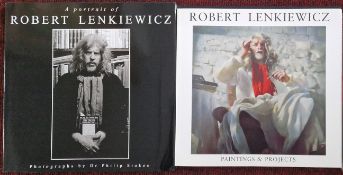Robert Lenkiewicz (1941-2002) two artist books, to include 'Paintings and Projects', and 'A Portrait