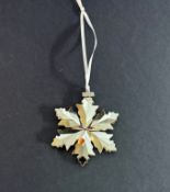 Swarovski Crystal Glass, 2014 Snowflake, boxed (but not correct box).