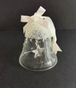 Swarovski Crystal Glass, 2016 Christmas Bell , boxed.