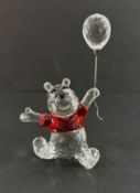 Swarovski Crystal Glass, Winnie The Pooh Collection - Winnie The Pooh, boxed.