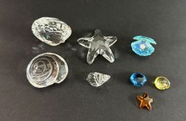 Swarovski Crystal Glass, Joining / Renewal Gift - Starfish, Joining/ Renewal Gift - Scallop, Shell