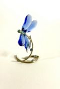 Swarovski Crystal Glass, 2014 Event Piece - Dragonfly, boxed.