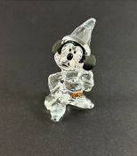 Swarovski Crystal Glass, Disney 2009 - Sorcerer Mickey, boxed