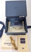 Raymond Weil, a ladies Othello wristwatch together with a gents Othello wristwatch, both boxed.