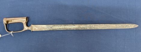 A socket sword bayonet, East India Company Sappers, Deakin.