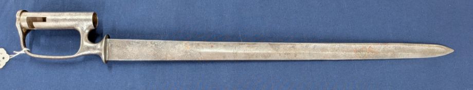 A Socket Sword Bayonet 2nd Type, Sappers and Miners, maker S.Hill.