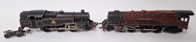 Hornby Dublo Duchess of Atholl locomotive, together with another.