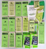 A large Subbuteo table soccer collection, to include playing mat, net, scoreboard, and team sets,