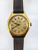 Bulova ladies Accutron Quartz gold plated model, Champagne baton dial, model no. 14628.