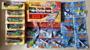 Matchbox, a collection of Matchbox Die Cast vehicles, to include Matchbox Superfast Drag Race,