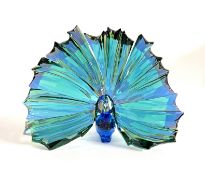 Swarovski Crystal Glass, 2015 Annual Edition - Arya Peacock, boxed.