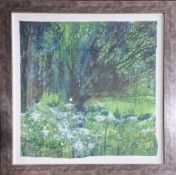 Stewart Edmondson (Dartmoor Contemporary), limited edition print 'Edge of Wildwood', 24/50, framed