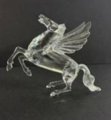 Swarovski Crystal Glass, 1998 Annual Edition - Fabulous Creatures - The Pegasus, boxed.