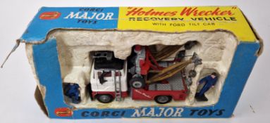 Corgi Major Toys, die cast model 'Holmes Wrecker' Recovery Vehicle with Ford Tilt Cab, boxed.