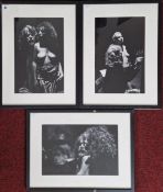 Robert Lenkiewicz (1941-2002), a collection of photographic prints of Lenkiewicz and his models by