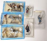 A collection of model soldiers, to include Hachette led models, French Napoleon, and WWI figurines.