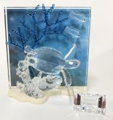 Swarovski Crystal Glass, Annual Edition - Wonders Of The Sea - Eternity, with plaque, boxed. (