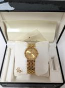 Raymond Weil, a ladies Othello wristwatch together with a gents Othello wristwatch, both boxed.