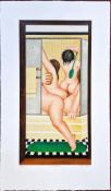 Beryl Cook O.B.E. (British, 1926-2008) limited edition print 'A Bathroom'
