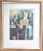 Fabian Perez (b.1967-), limited edition print, 'Cynzia at Las Brujas', 212/495, signed in pencil