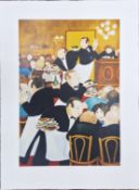 Beryl Cook O.B.E. (British, 1926-2008) limited edition print 'Chartiers'