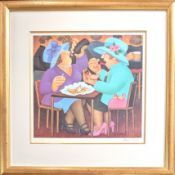 Beryl Cook O.B.E. (British, 1926-2008) limited edition print 'Ladies Who Lunch'