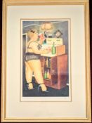 Beryl Cook O.B.E. (British, 1926-2008) limited edition print 'Drinkies'