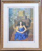 Robert Lenkiewicz (1941-2002), limited edition print 'Anna Seated'
